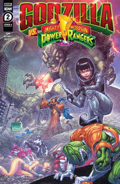 Godzilla vs. Mighty Morphin Power Rangers #2