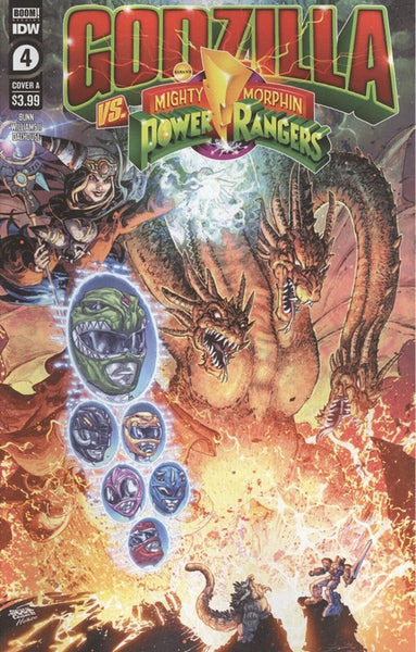 Godzilla vs. Mighty Morphin Power Rangers #4