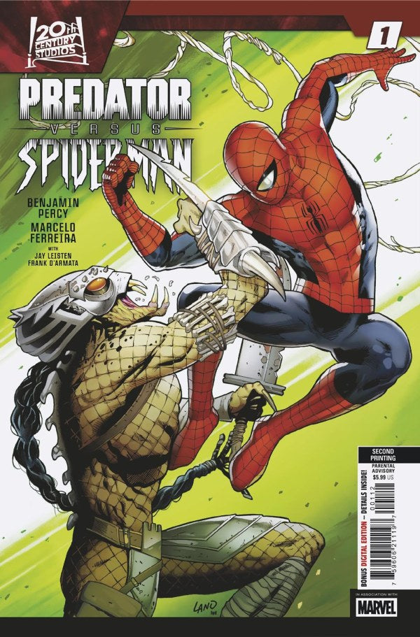 Predator vs. Spider-Man #1 (April 2025) | Marvel Comics – Rated Comics