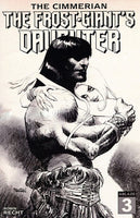 Cimmerian The Frost Daughter Dan Panosian Black & White Variant Cover Limited 1 :20
