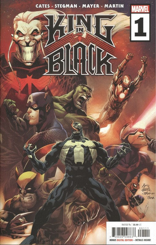 MARVEL KING IN BLACK #1-5 HANDBOOK リーフ King in Black #1 (December 2020) | Marvel Comics – Rated Comics
