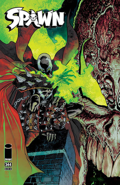 Spawn 344 Cover A With Rated Comics Backer
