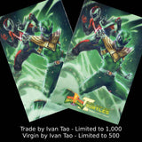 MMPR / TMNT II #5 - Mighty Morphin Power Rangers & Teenage Muntant Ninja Turtles #5 Limited Edition Ivan Tao