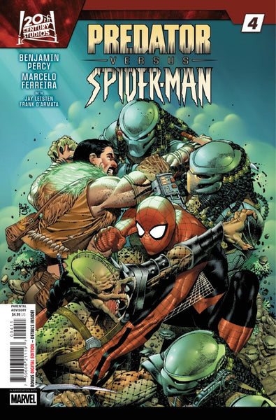 Predator Vs. Spider-Man #4