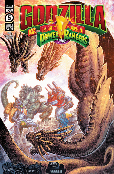 Godzilla vs. Mighty Morphin Power Rangers #5