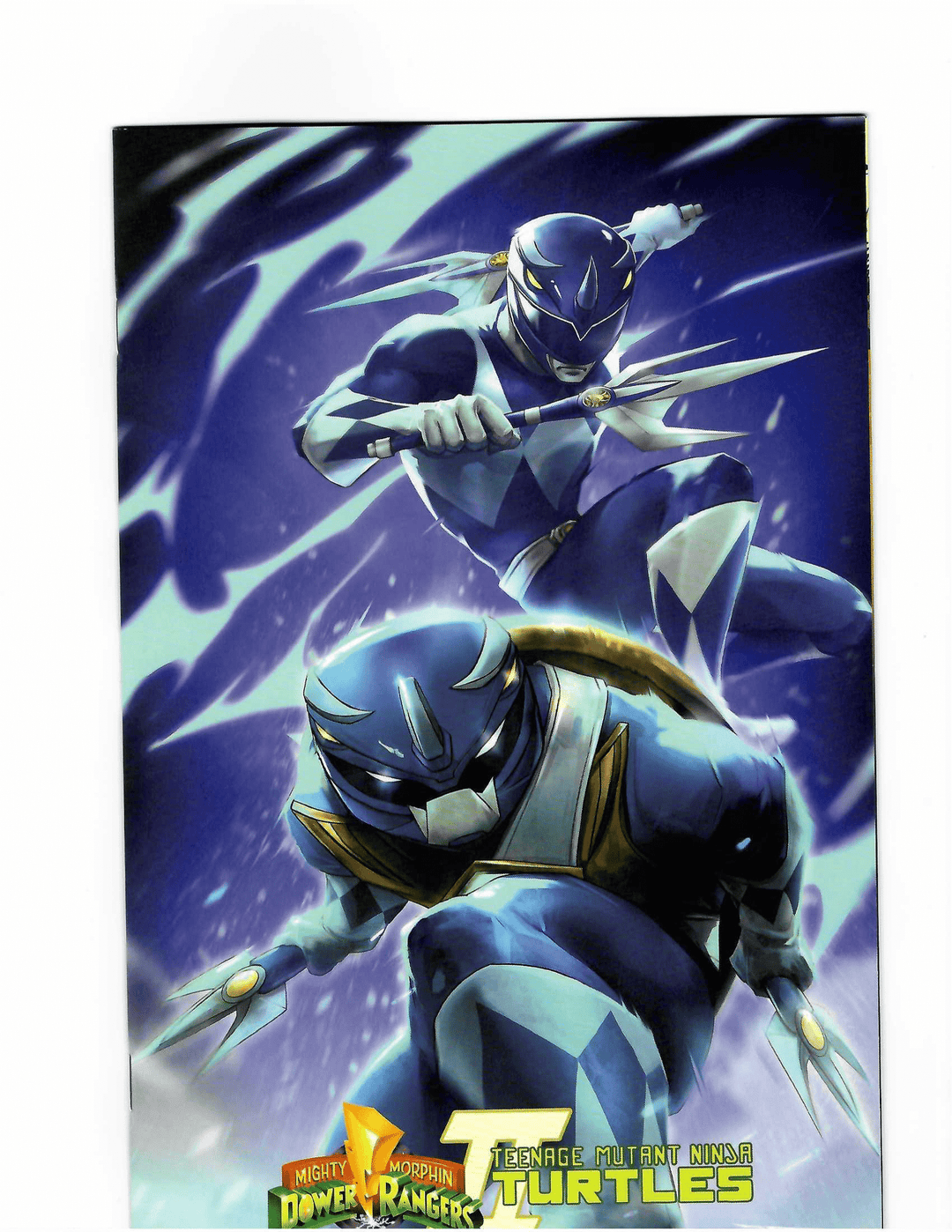 MMPR / TMNT II #2 - Mighty Morphin Power Rangers & Teenage Muntant Nin ...