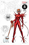 New Mutants #19 - Dauterman Rachel Summers Design Var Gala